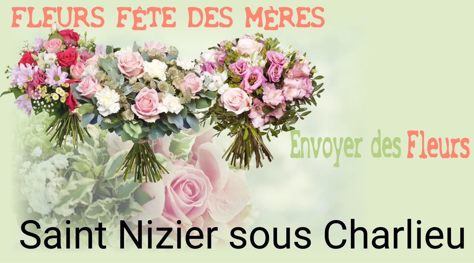 Bouquet de Fête des Mères livré à Saint-Nizier-sous-Charlieu